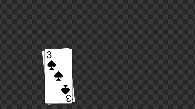 トランプ（スペード・全5種）